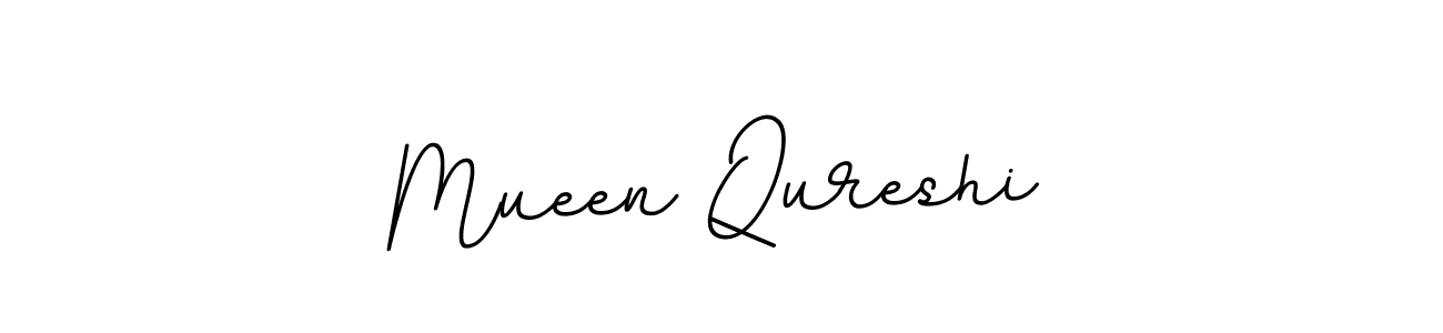 The best way (BallpointsItalic-DORy9) to make a short signature is to pick only two or three words in your name. The name Mueen Qureshi include a total of six letters. For converting this name. Mueen Qureshi signature style 11 images and pictures png