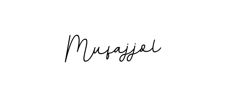 Make a beautiful signature design for name Mufajjol. With this signature (BallpointsItalic-DORy9) style, you can create a handwritten signature for free. Mufajjol signature style 11 images and pictures png