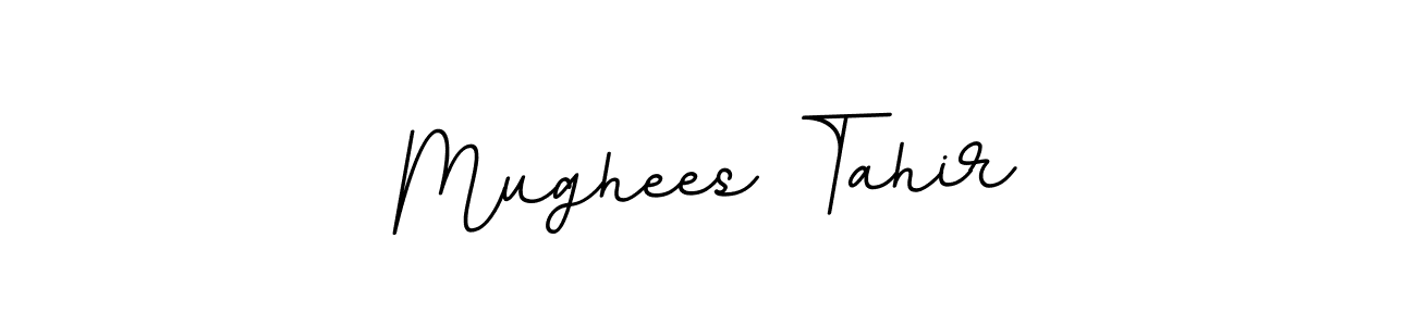 How to make Mughees Tahir signature? BallpointsItalic-DORy9 is a professional autograph style. Create handwritten signature for Mughees Tahir name. Mughees Tahir signature style 11 images and pictures png