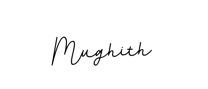 Create a beautiful signature design for name Mughith. With this signature (BallpointsItalic-DORy9) fonts, you can make a handwritten signature for free. Mughith signature style 11 images and pictures png