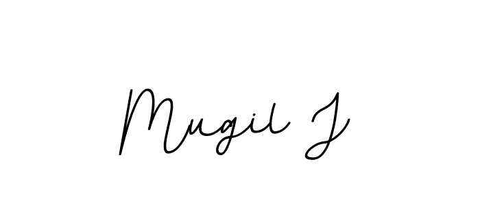 Check out images of Autograph of Mugil J name. Actor Mugil J Signature Style. BallpointsItalic-DORy9 is a professional sign style online. Mugil J signature style 11 images and pictures png