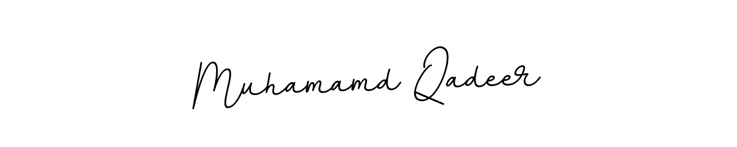 Design your own signature with our free online signature maker. With this signature software, you can create a handwritten (BallpointsItalic-DORy9) signature for name Muhamamd Qadeer. Muhamamd Qadeer signature style 11 images and pictures png