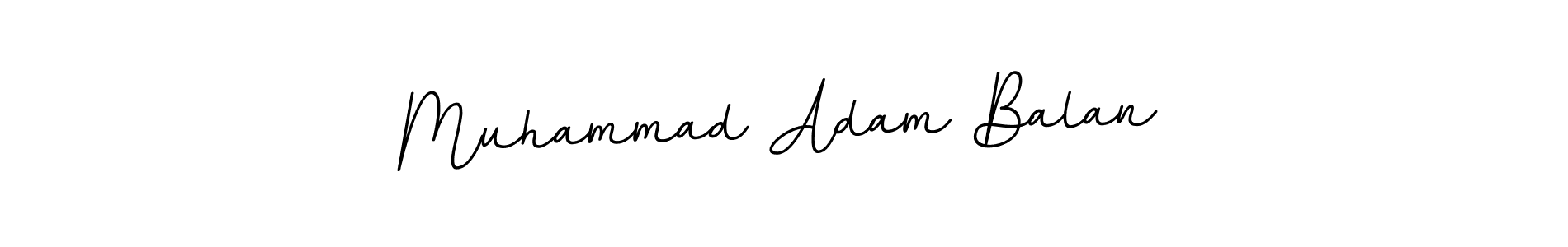 Create a beautiful signature design for name Muhammad Adam Balan. With this signature (BallpointsItalic-DORy9) fonts, you can make a handwritten signature for free. Muhammad Adam Balan signature style 11 images and pictures png