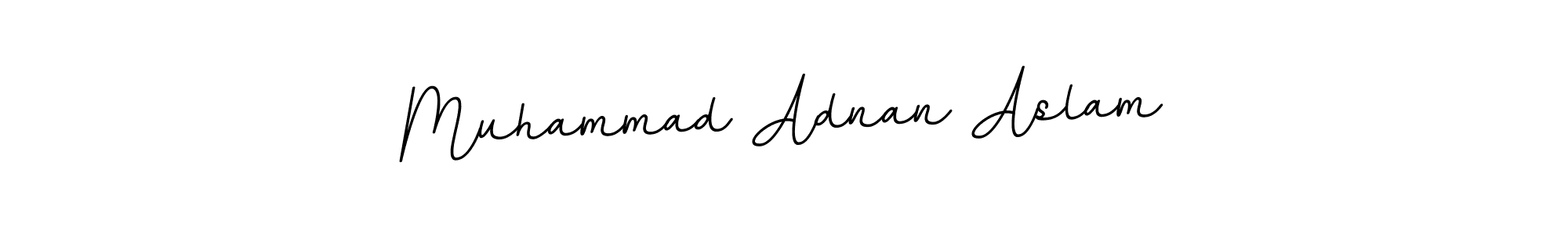 Design your own signature with our free online signature maker. With this signature software, you can create a handwritten (BallpointsItalic-DORy9) signature for name Muhammad Adnan Aslam. Muhammad Adnan Aslam signature style 11 images and pictures png