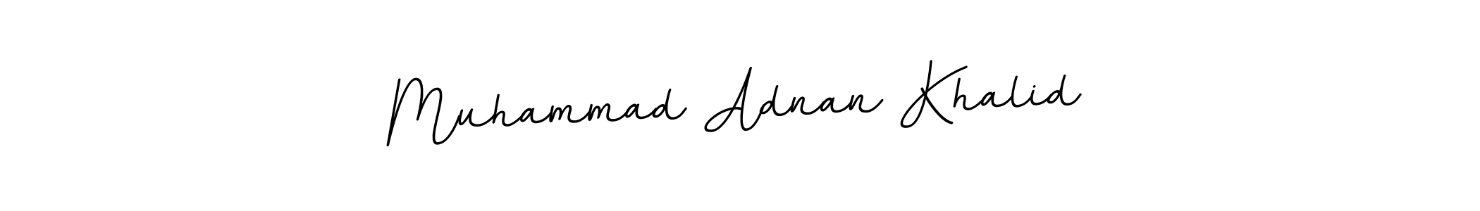 This is the best signature style for the Muhammad Adnan Khalid name. Also you like these signature font (BallpointsItalic-DORy9). Mix name signature. Muhammad Adnan Khalid signature style 11 images and pictures png