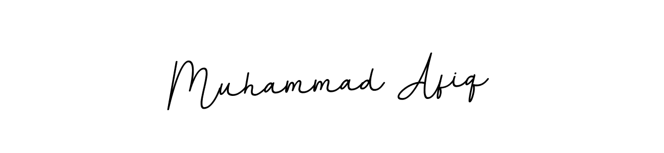 Design your own signature with our free online signature maker. With this signature software, you can create a handwritten (BallpointsItalic-DORy9) signature for name Muhammad Afiq. Muhammad Afiq signature style 11 images and pictures png