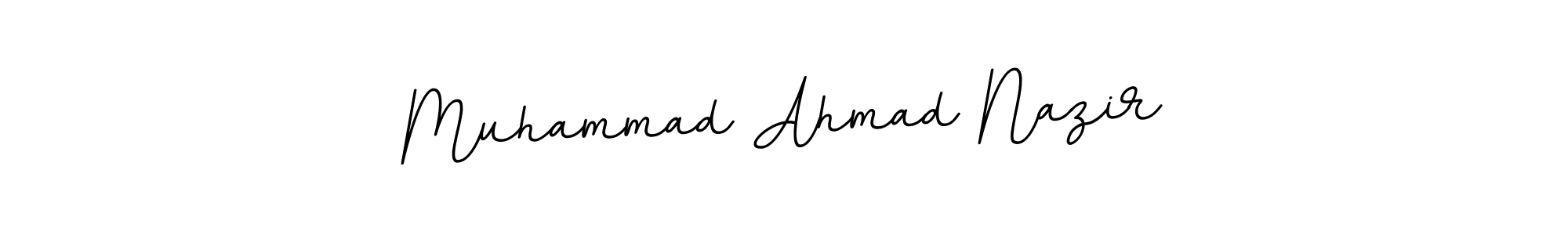 Make a beautiful signature design for name Muhammad Ahmad Nazir. Use this online signature maker to create a handwritten signature for free. Muhammad Ahmad Nazir signature style 11 images and pictures png