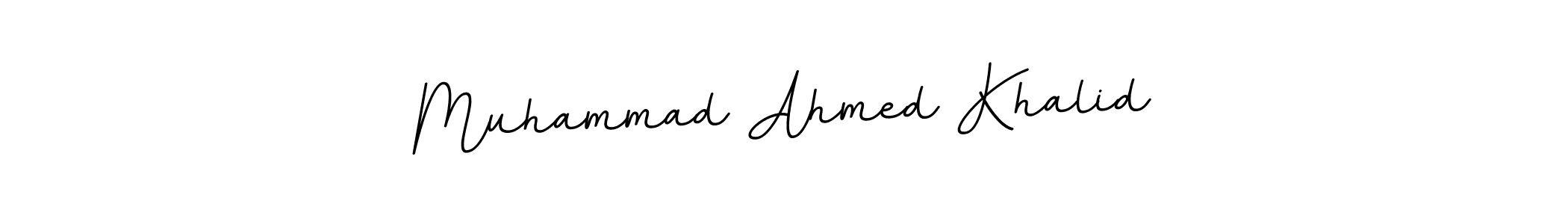 Also You can easily find your signature by using the search form. We will create Muhammad Ahmed Khalid name handwritten signature images for you free of cost using BallpointsItalic-DORy9 sign style. Muhammad Ahmed Khalid signature style 11 images and pictures png