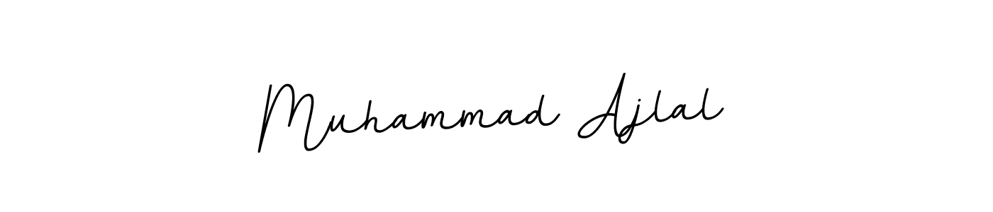 Muhammad Ajlal stylish signature style. Best Handwritten Sign (BallpointsItalic-DORy9) for my name. Handwritten Signature Collection Ideas for my name Muhammad Ajlal. Muhammad Ajlal signature style 11 images and pictures png