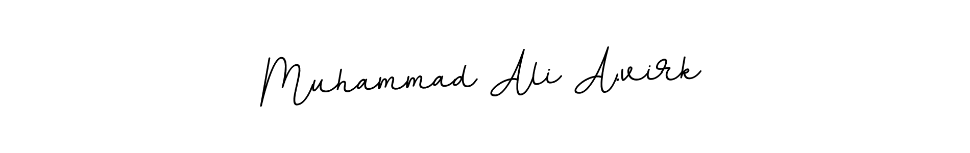 Muhammad Ali A.virk stylish signature style. Best Handwritten Sign (BallpointsItalic-DORy9) for my name. Handwritten Signature Collection Ideas for my name Muhammad Ali A.virk. Muhammad Ali A.virk signature style 11 images and pictures png