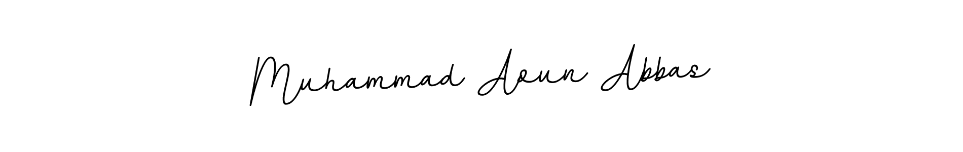 How to Draw Muhammad Aoun Abbas signature style? BallpointsItalic-DORy9 is a latest design signature styles for name Muhammad Aoun Abbas. Muhammad Aoun Abbas signature style 11 images and pictures png