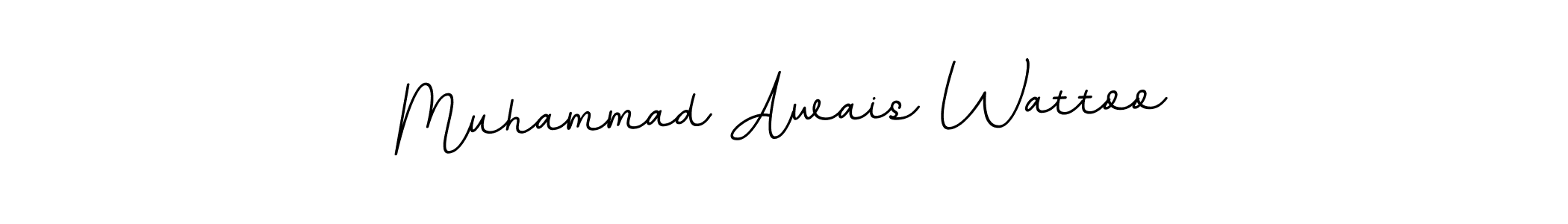 Create a beautiful signature design for name Muhammad Awais Wattoo. With this signature (BallpointsItalic-DORy9) fonts, you can make a handwritten signature for free. Muhammad Awais Wattoo signature style 11 images and pictures png