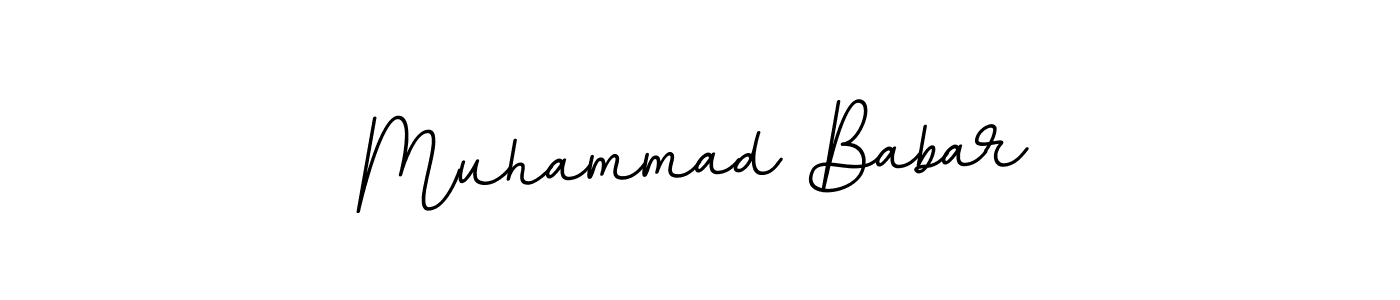 How to make Muhammad Babar signature? BallpointsItalic-DORy9 is a professional autograph style. Create handwritten signature for Muhammad Babar name. Muhammad Babar signature style 11 images and pictures png