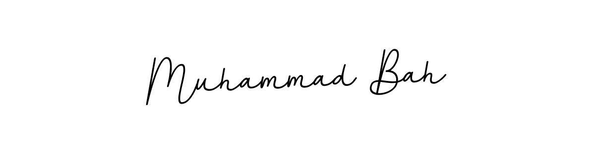BallpointsItalic-DORy9 is a professional signature style that is perfect for those who want to add a touch of class to their signature. It is also a great choice for those who want to make their signature more unique. Get Muhammad Bah name to fancy signature for free. Muhammad Bah signature style 11 images and pictures png