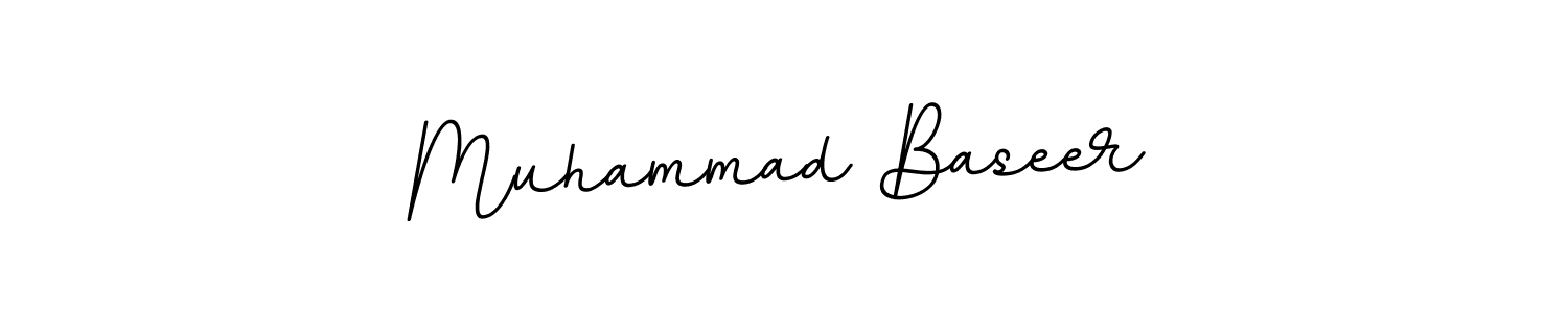 The best way (BallpointsItalic-DORy9) to make a short signature is to pick only two or three words in your name. The name Muhammad Baseer include a total of six letters. For converting this name. Muhammad Baseer signature style 11 images and pictures png
