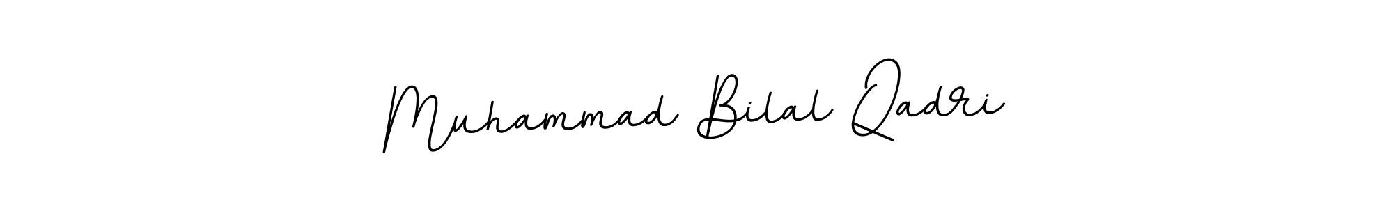 Design your own signature with our free online signature maker. With this signature software, you can create a handwritten (BallpointsItalic-DORy9) signature for name Muhammad Bilal Qadri. Muhammad Bilal Qadri signature style 11 images and pictures png