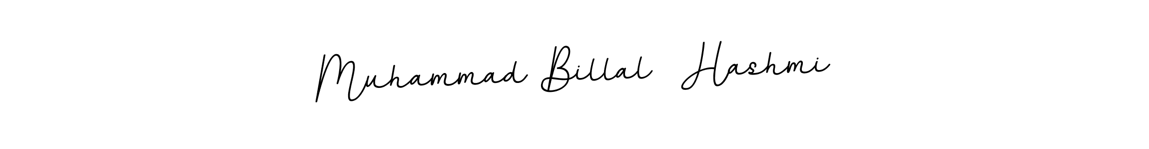 You can use this online signature creator to create a handwritten signature for the name Muhammad Billal  Hashmi. This is the best online autograph maker. Muhammad Billal  Hashmi signature style 11 images and pictures png