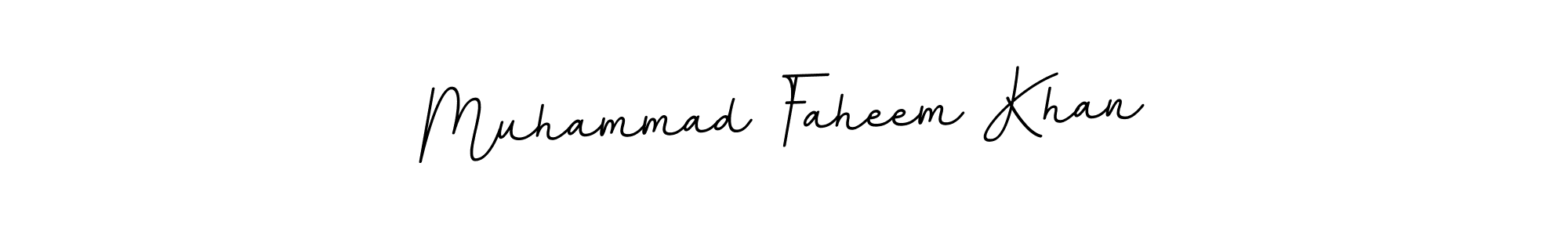 It looks lik you need a new signature style for name Muhammad Faheem Khan. Design unique handwritten (BallpointsItalic-DORy9) signature with our free signature maker in just a few clicks. Muhammad Faheem Khan signature style 11 images and pictures png