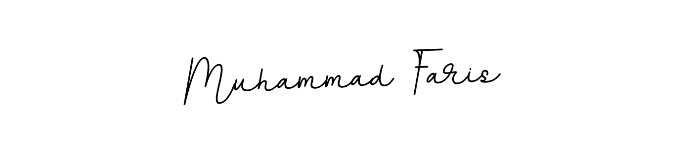 It looks lik you need a new signature style for name Muhammad Faris. Design unique handwritten (BallpointsItalic-DORy9) signature with our free signature maker in just a few clicks. Muhammad Faris signature style 11 images and pictures png