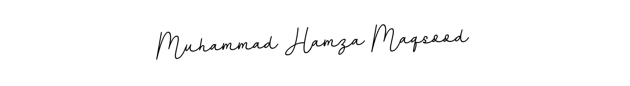 How to make Muhammad Hamza Maqsood name signature. Use BallpointsItalic-DORy9 style for creating short signs online. This is the latest handwritten sign. Muhammad Hamza Maqsood signature style 11 images and pictures png