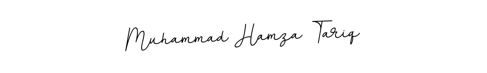 Use a signature maker to create a handwritten signature online. With this signature software, you can design (BallpointsItalic-DORy9) your own signature for name Muhammad Hamza Tariq. Muhammad Hamza Tariq signature style 11 images and pictures png