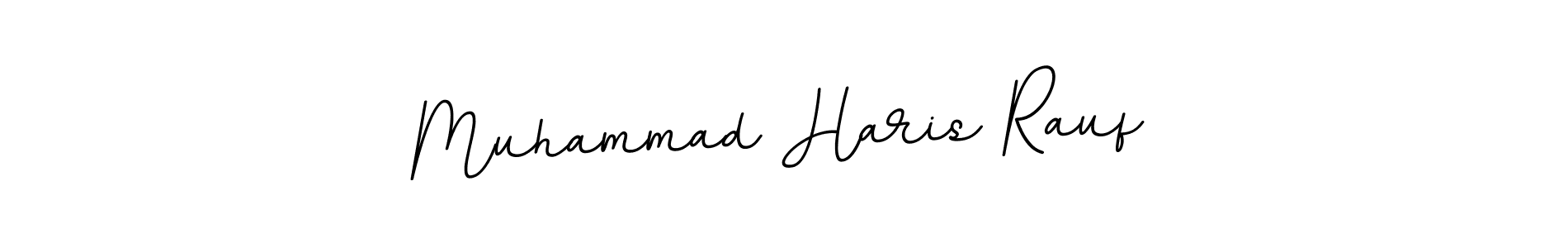 Create a beautiful signature design for name Muhammad Haris Rauf. With this signature (BallpointsItalic-DORy9) fonts, you can make a handwritten signature for free. Muhammad Haris Rauf signature style 11 images and pictures png