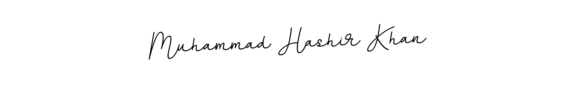 Design your own signature with our free online signature maker. With this signature software, you can create a handwritten (BallpointsItalic-DORy9) signature for name Muhammad Hashir Khan. Muhammad Hashir Khan signature style 11 images and pictures png