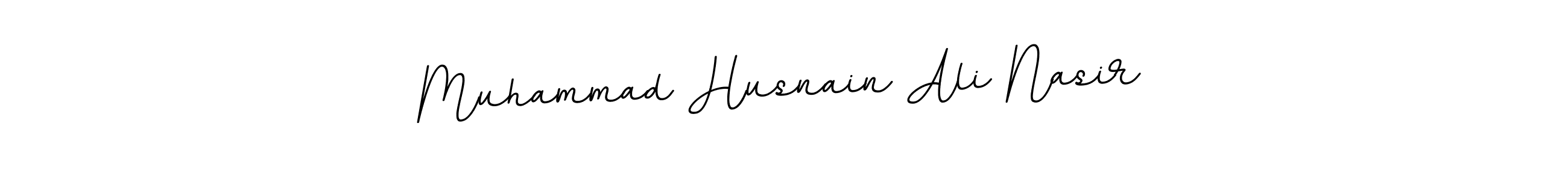 Make a beautiful signature design for name Muhammad Husnain Ali Nasir. Use this online signature maker to create a handwritten signature for free. Muhammad Husnain Ali Nasir signature style 11 images and pictures png