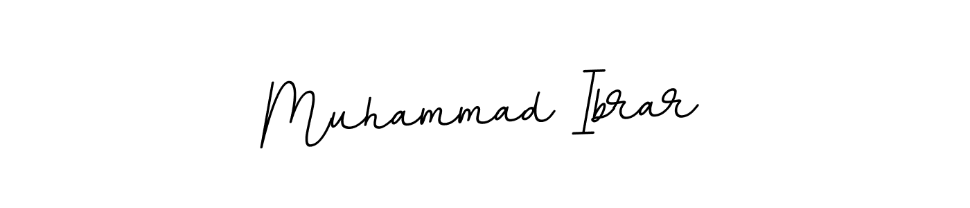 if you are searching for the best signature style for your name Muhammad Ibrar. so please give up your signature search. here we have designed multiple signature styles  using BallpointsItalic-DORy9. Muhammad Ibrar signature style 11 images and pictures png