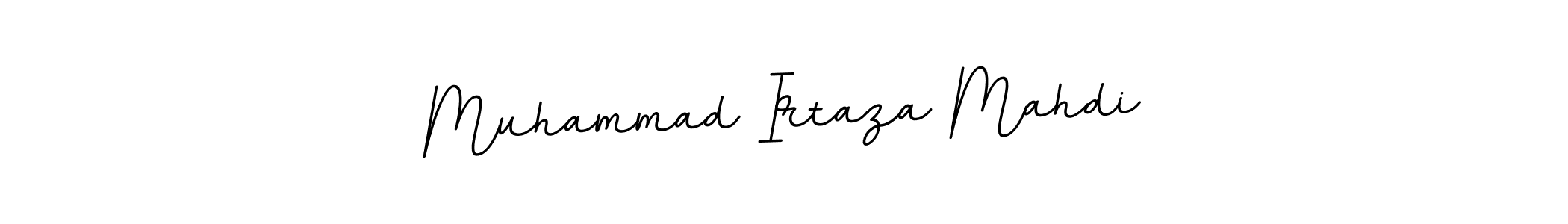 BallpointsItalic-DORy9 is a professional signature style that is perfect for those who want to add a touch of class to their signature. It is also a great choice for those who want to make their signature more unique. Get Muhammad Irtaza Mahdi name to fancy signature for free. Muhammad Irtaza Mahdi signature style 11 images and pictures png