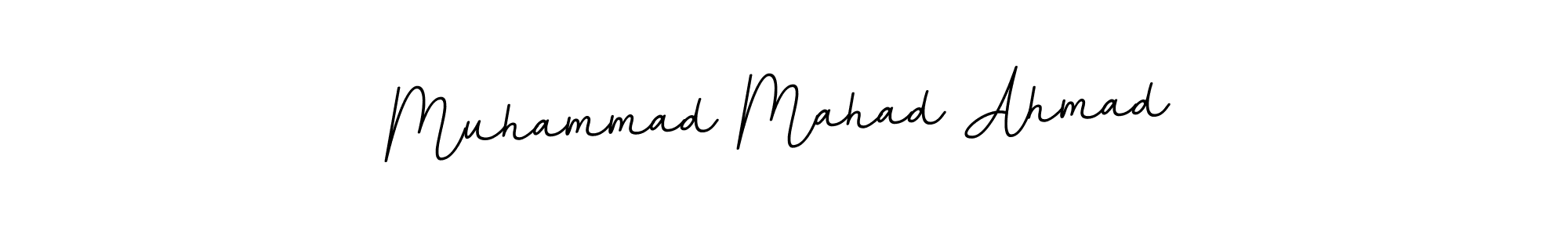 BallpointsItalic-DORy9 is a professional signature style that is perfect for those who want to add a touch of class to their signature. It is also a great choice for those who want to make their signature more unique. Get Muhammad Mahad Ahmad name to fancy signature for free. Muhammad Mahad Ahmad signature style 11 images and pictures png