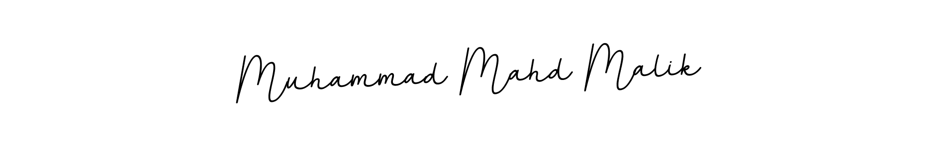 Use a signature maker to create a handwritten signature online. With this signature software, you can design (BallpointsItalic-DORy9) your own signature for name Muhammad Mahd Malik. Muhammad Mahd Malik signature style 11 images and pictures png