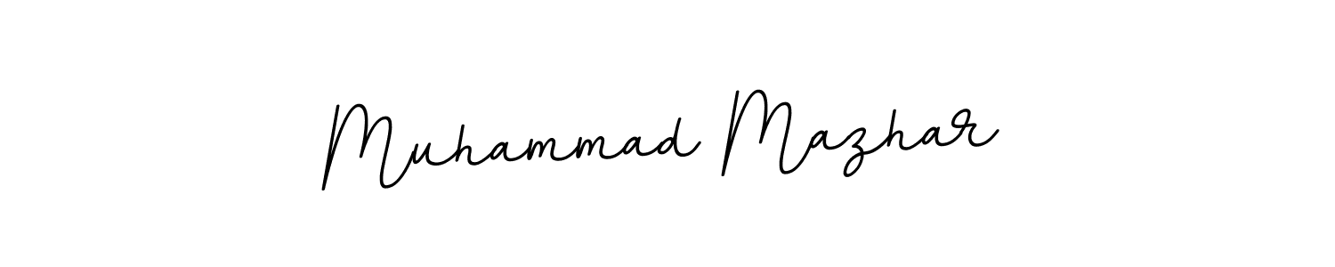 Muhammad Mazhar stylish signature style. Best Handwritten Sign (BallpointsItalic-DORy9) for my name. Handwritten Signature Collection Ideas for my name Muhammad Mazhar. Muhammad Mazhar signature style 11 images and pictures png