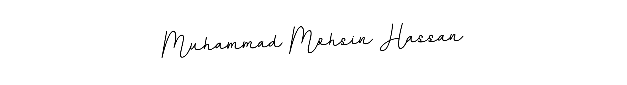 Also You can easily find your signature by using the search form. We will create Muhammad Mohsin Hassan name handwritten signature images for you free of cost using BallpointsItalic-DORy9 sign style. Muhammad Mohsin Hassan signature style 11 images and pictures png