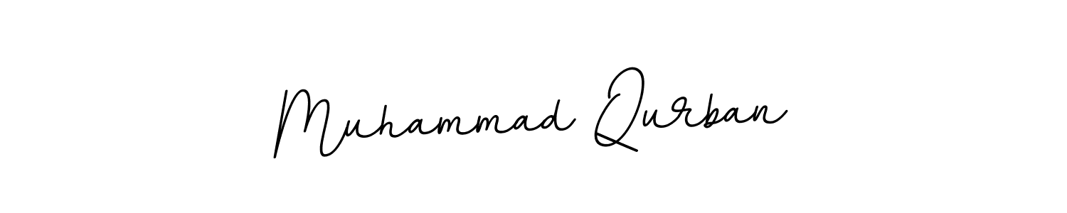 Design your own signature with our free online signature maker. With this signature software, you can create a handwritten (BallpointsItalic-DORy9) signature for name Muhammad Qurban. Muhammad Qurban signature style 11 images and pictures png