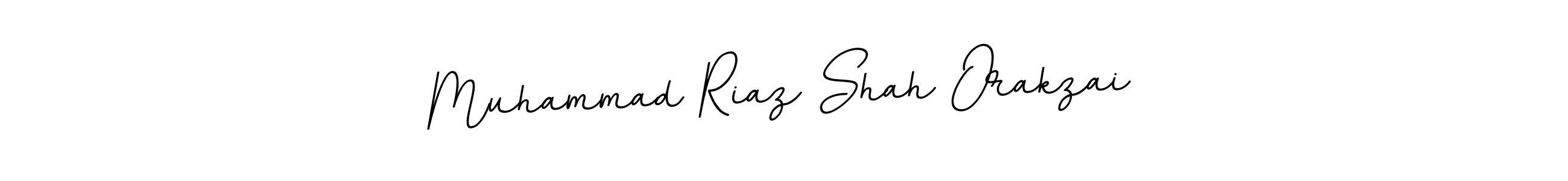 Make a beautiful signature design for name Muhammad Riaz Shah Orakzai. With this signature (BallpointsItalic-DORy9) style, you can create a handwritten signature for free. Muhammad Riaz Shah Orakzai signature style 11 images and pictures png