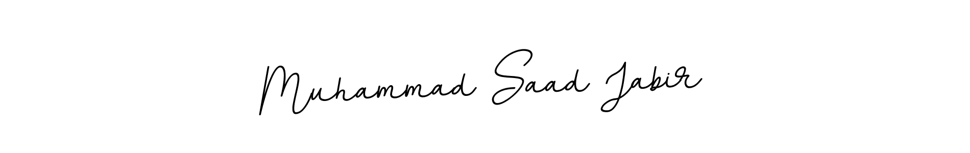 Also we have Muhammad Saad Jabir name is the best signature style. Create professional handwritten signature collection using BallpointsItalic-DORy9 autograph style. Muhammad Saad Jabir signature style 11 images and pictures png