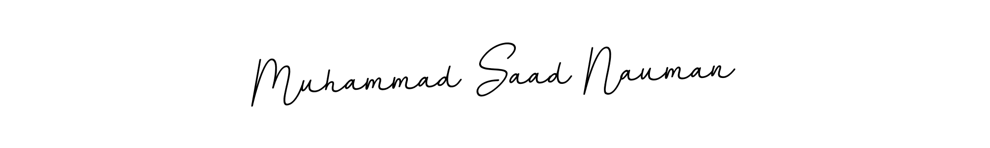 if you are searching for the best signature style for your name Muhammad Saad Nauman. so please give up your signature search. here we have designed multiple signature styles  using BallpointsItalic-DORy9. Muhammad Saad Nauman signature style 11 images and pictures png