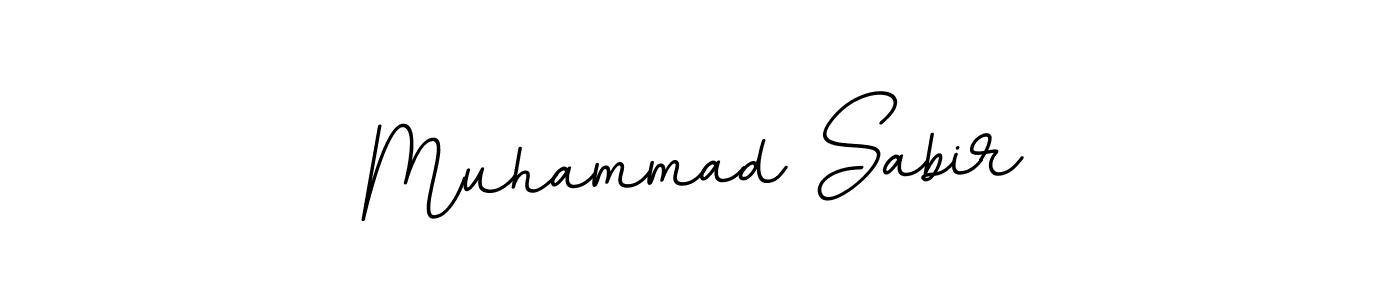 Design your own signature with our free online signature maker. With this signature software, you can create a handwritten (BallpointsItalic-DORy9) signature for name Muhammad Sabir. Muhammad Sabir signature style 11 images and pictures png