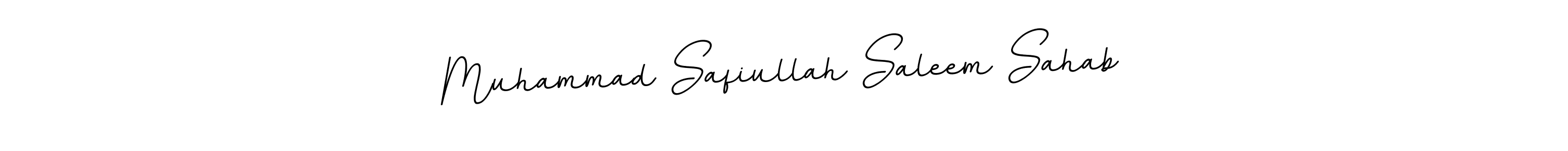 Also You can easily find your signature by using the search form. We will create Muhammad Safiullah Saleem Sahab name handwritten signature images for you free of cost using BallpointsItalic-DORy9 sign style. Muhammad Safiullah Saleem Sahab signature style 11 images and pictures png