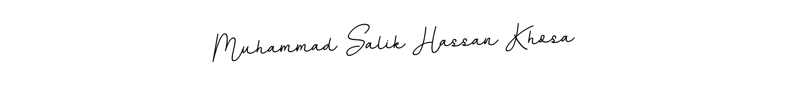 This is the best signature style for the Muhammad Salik Hassan Khosa name. Also you like these signature font (BallpointsItalic-DORy9). Mix name signature. Muhammad Salik Hassan Khosa signature style 11 images and pictures png