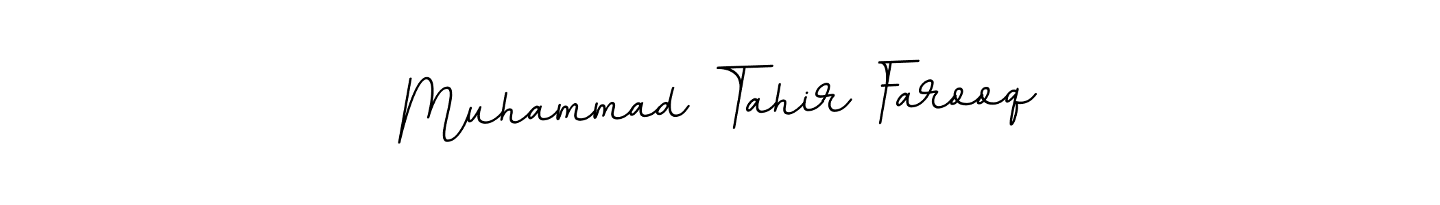 Muhammad Tahir Farooq stylish signature style. Best Handwritten Sign (BallpointsItalic-DORy9) for my name. Handwritten Signature Collection Ideas for my name Muhammad Tahir Farooq. Muhammad Tahir Farooq signature style 11 images and pictures png