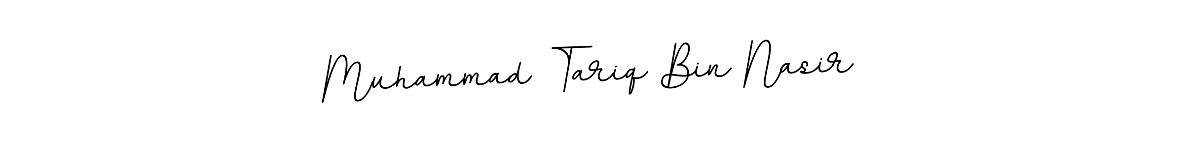 How to make Muhammad Tariq Bin Nasir name signature. Use BallpointsItalic-DORy9 style for creating short signs online. This is the latest handwritten sign. Muhammad Tariq Bin Nasir signature style 11 images and pictures png