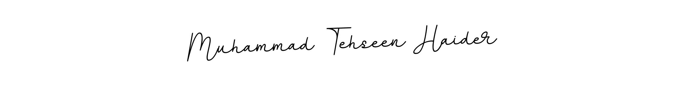 Design your own signature with our free online signature maker. With this signature software, you can create a handwritten (BallpointsItalic-DORy9) signature for name Muhammad Tehseen Haider. Muhammad Tehseen Haider signature style 11 images and pictures png