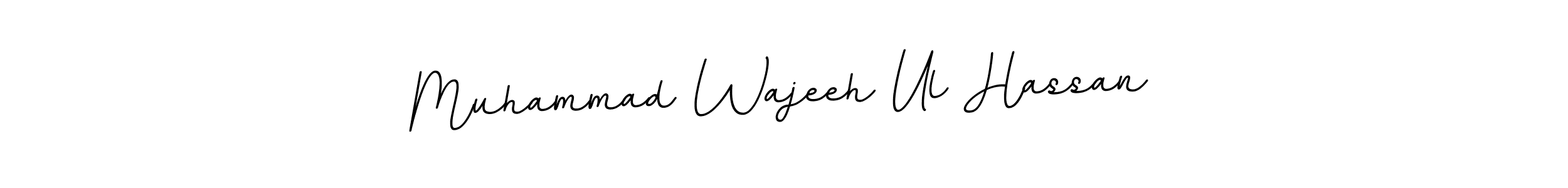 Also You can easily find your signature by using the search form. We will create Muhammad Wajeeh Ul Hassan name handwritten signature images for you free of cost using BallpointsItalic-DORy9 sign style. Muhammad Wajeeh Ul Hassan signature style 11 images and pictures png