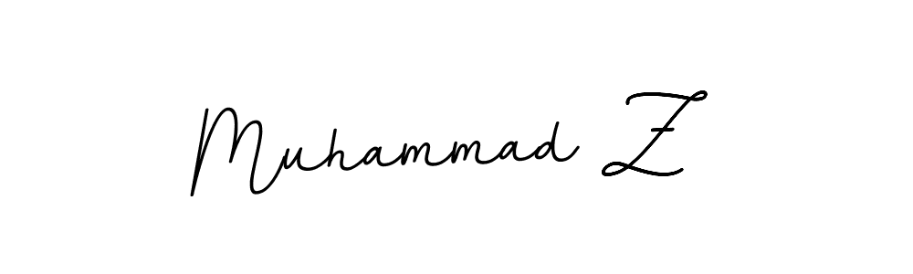 This is the best signature style for the Muhammad Z name. Also you like these signature font (BallpointsItalic-DORy9). Mix name signature. Muhammad Z signature style 11 images and pictures png