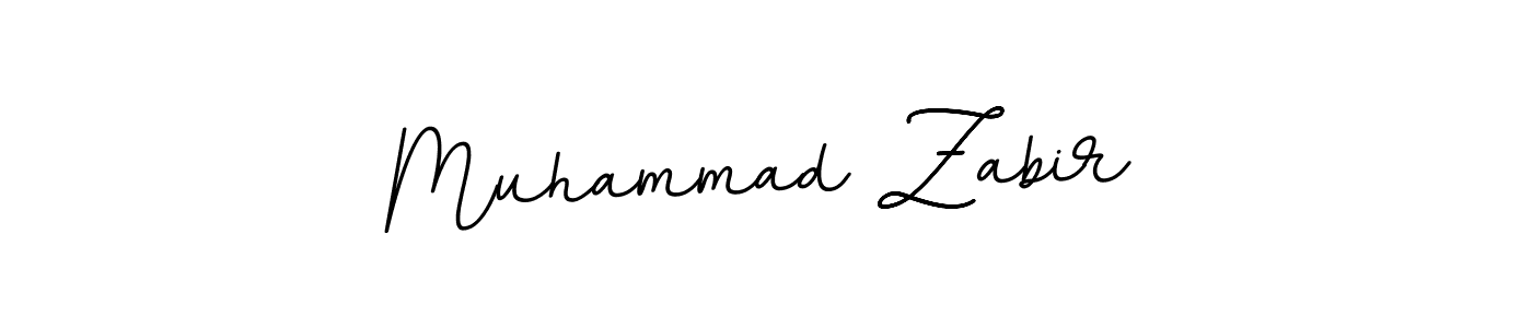 Make a beautiful signature design for name Muhammad Zabir. With this signature (BallpointsItalic-DORy9) style, you can create a handwritten signature for free. Muhammad Zabir signature style 11 images and pictures png