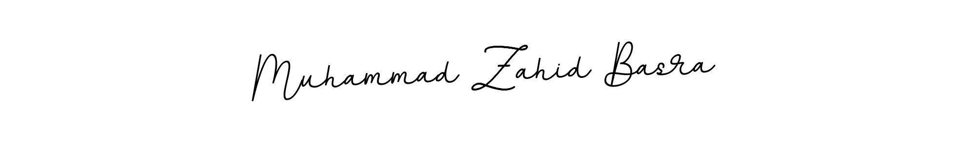 Make a beautiful signature design for name Muhammad Zahid Basra. Use this online signature maker to create a handwritten signature for free. Muhammad Zahid Basra signature style 11 images and pictures png