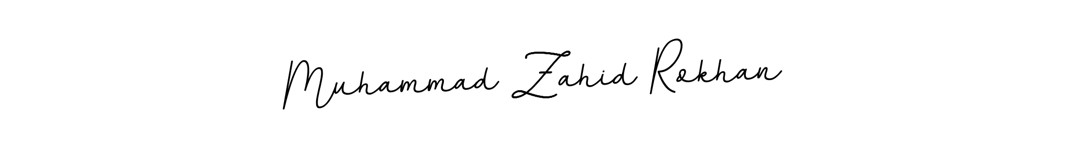This is the best signature style for the Muhammad Zahid Rokhan name. Also you like these signature font (BallpointsItalic-DORy9). Mix name signature. Muhammad Zahid Rokhan signature style 11 images and pictures png