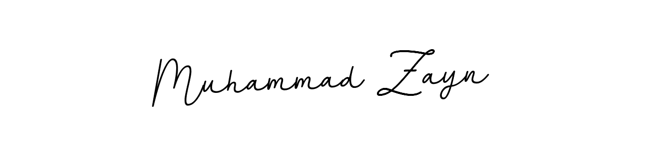 Make a beautiful signature design for name Muhammad Zayn. With this signature (BallpointsItalic-DORy9) style, you can create a handwritten signature for free. Muhammad Zayn signature style 11 images and pictures png